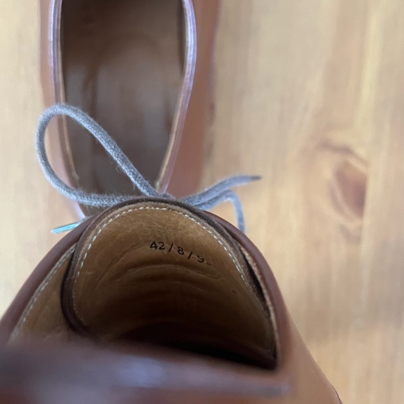 Suitsupply Brown Oxford Dress Shoes